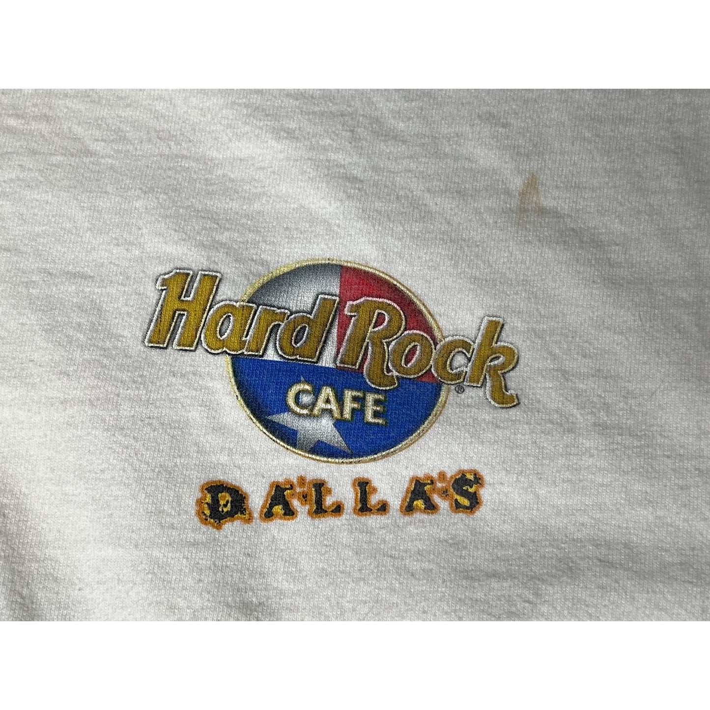 Vintage Hard Rock Cafe Dallas Texas Graphic T-Shirt XL