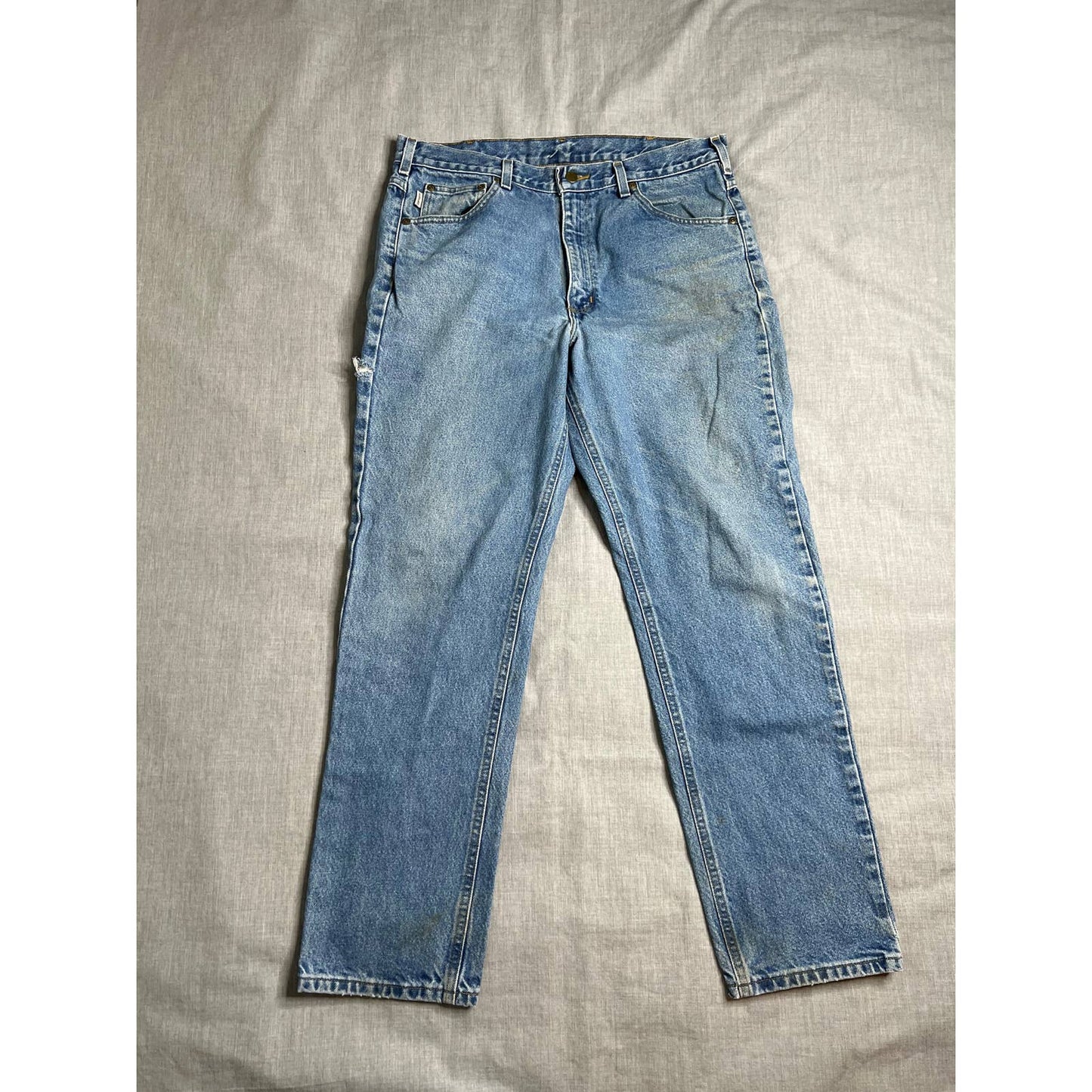 Vintage Carhartt Traditional Fit Blue Jeans 36x32