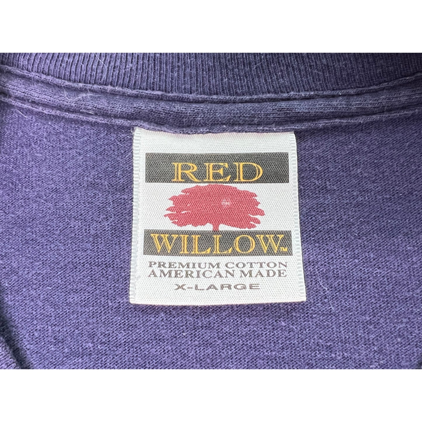 Vintage 1994 Texas Red Willow Made In USA T-shirt XL